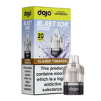  dojo vape device and packaging on a white background