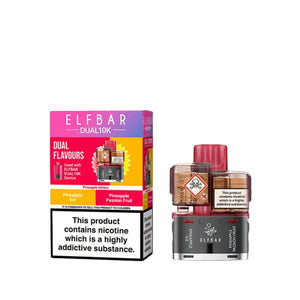 ElfBar Dual 10k Replacement Pods with Refill Container