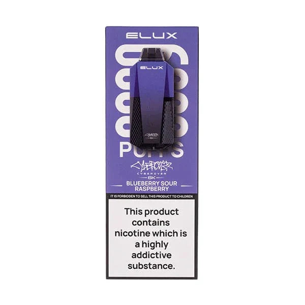 Elux Cyberover 6000 Puffs Disposable Vape Kit – Box of 10 (UK Edition)