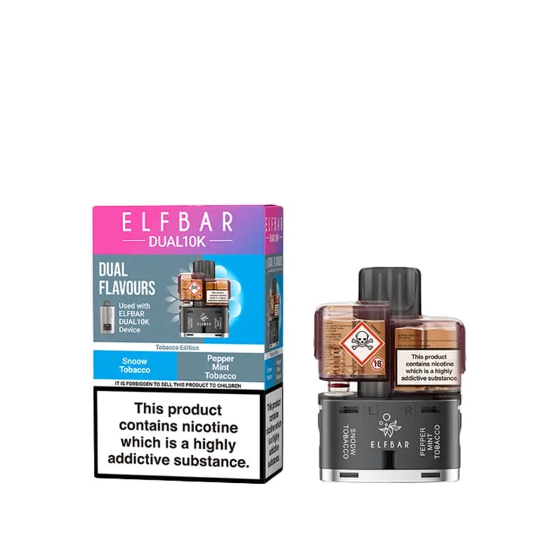 ElfBar Dual 10k Replacement Pods with Refill Container