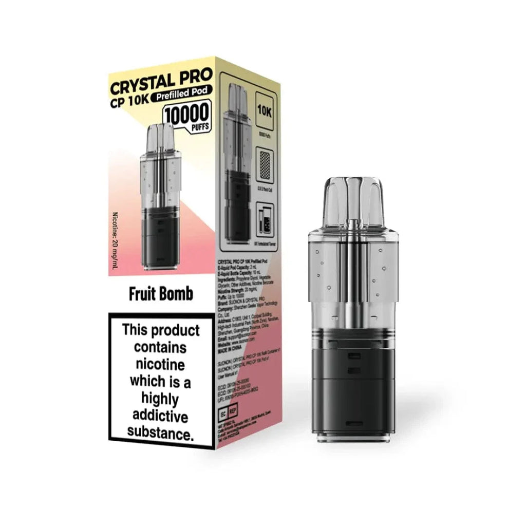Crystal Pro CP 10K Replacement Prefilled Pods & Refill Container