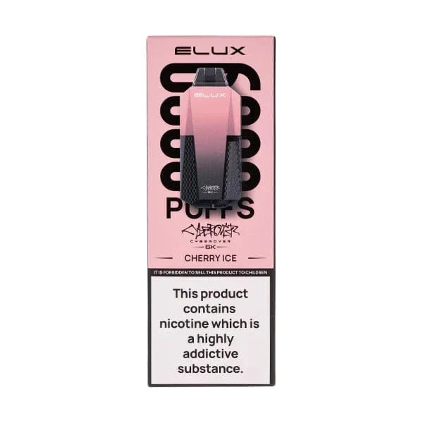 Elux Cyberover 6000 Puffs Disposable Vape Kit – Box of 10 (UK Edition)