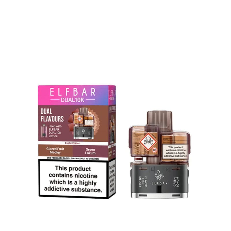 ElfBar Dual 10k Replacement Pods with Refill Container