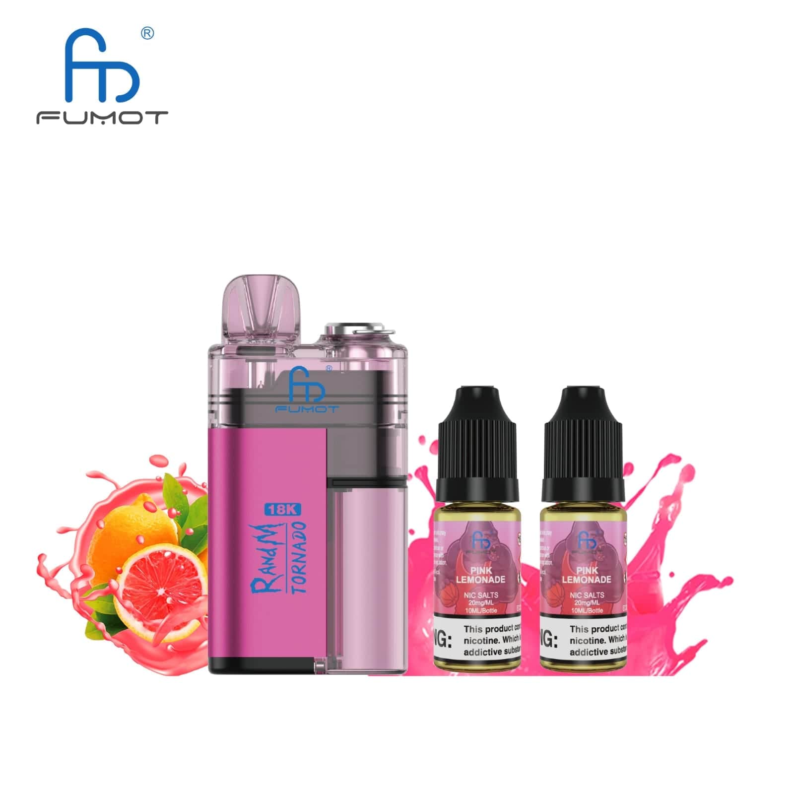Fumot RandM Tornado 18000 Puffs Disposable Vape