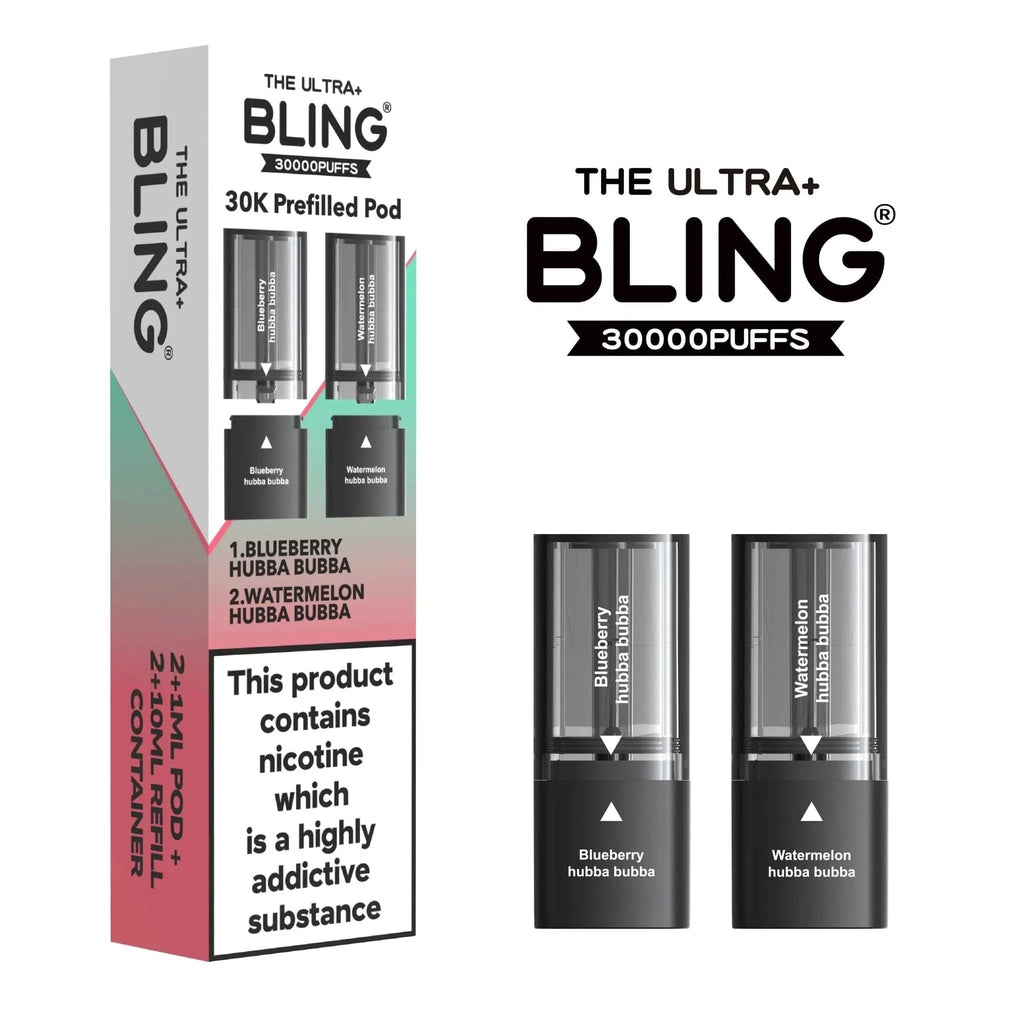 Bling Ultra Plus 30K Replacement Prefilled Pods (Box of 5)