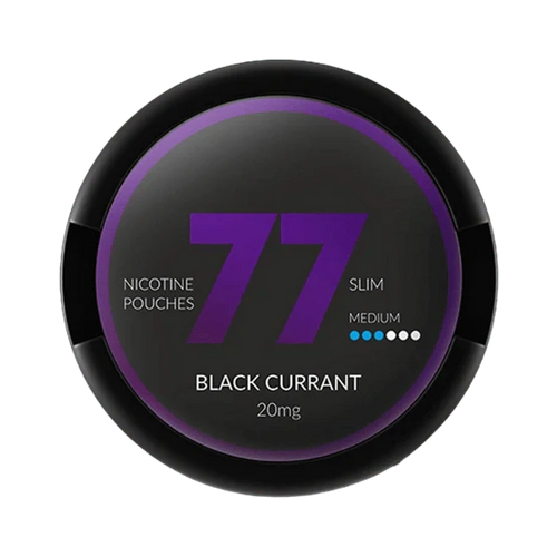77 Nicotine Pouches Slim Medium 20mg (SNUS)