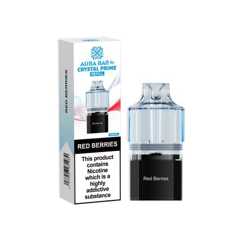 Crystal Prime Aura bar 10k Replacement Pods & Refill