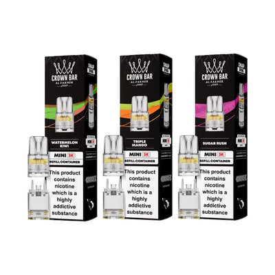Al Fakher Crown Bar Mini 3K Refill Pods