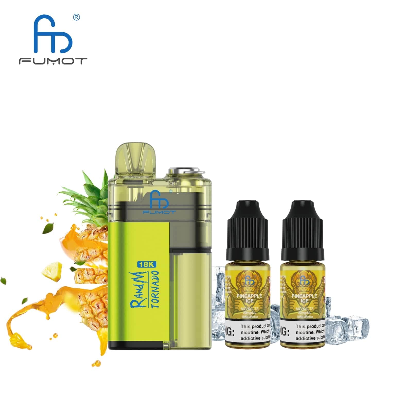 Fumot RandM Tornado 18000 Puffs Disposable Vape
