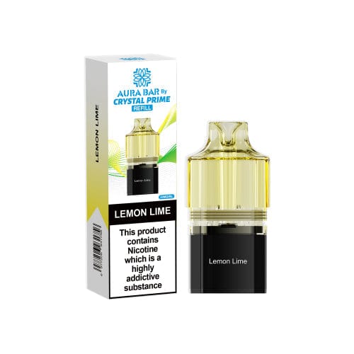 Crystal Prime Aura bar 10k Replacement Pods & Refill