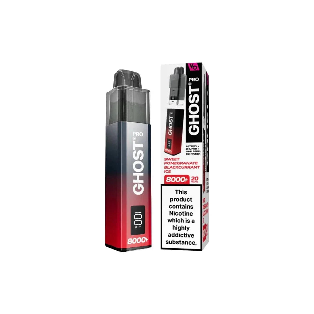 Vape Bars Ghost Pro 8000 puffs Prefilled Pod Kit