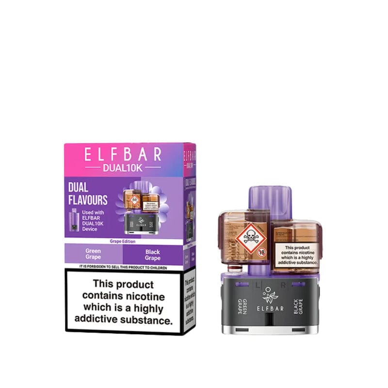 ElfBar Dual 10k Replacement Pods with Refill Container