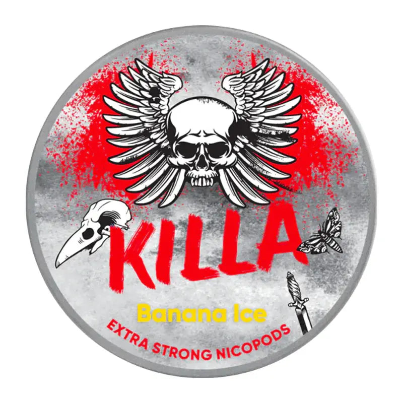 Banana Ice Nicotine Pouches By Killa Killa