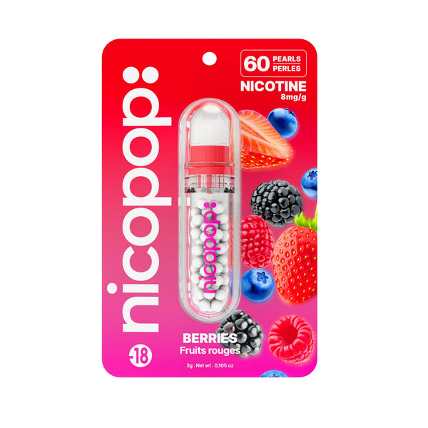 Nicopop Nicotine Pearls 8mg