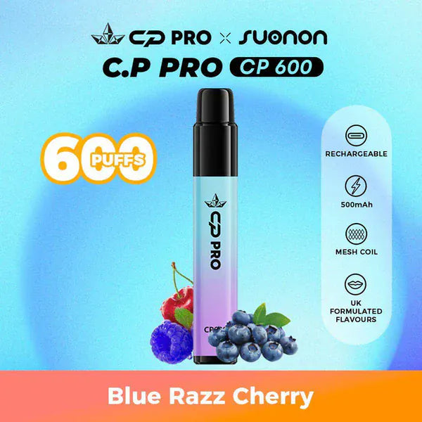 CP Pro CP600 Puffs Prefilled Pod Kit – 600 Puffs Rechargeable Vape Device
