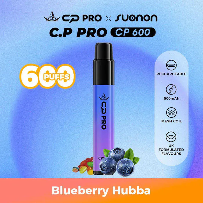 CP Pro CP600 Puffs Prefilled Pod Kit – 600 Puffs Rechargeable Vape Device