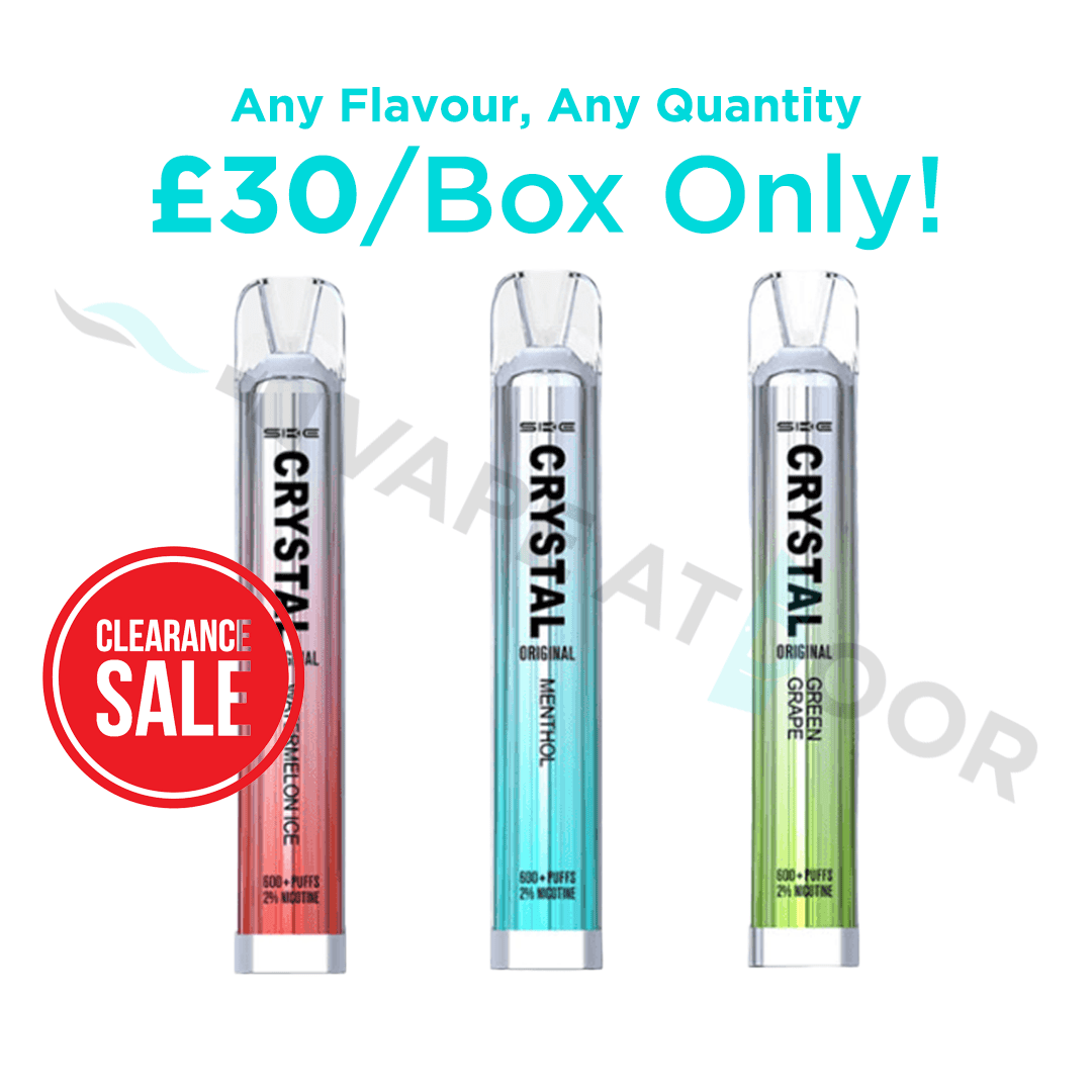 SKE Crystal Bar 600 Puffs Disposable Vape (Box of 10)