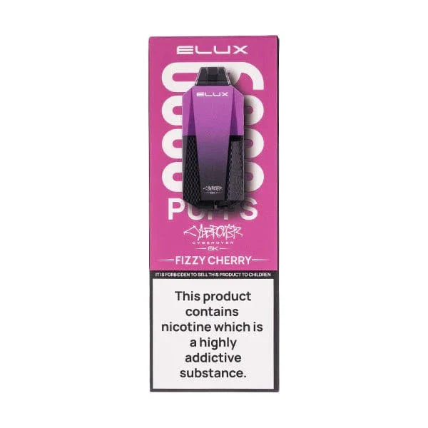 Elux Cyberover 6000 Puffs Disposable Vape Kit – Box of 10 (UK Edition)