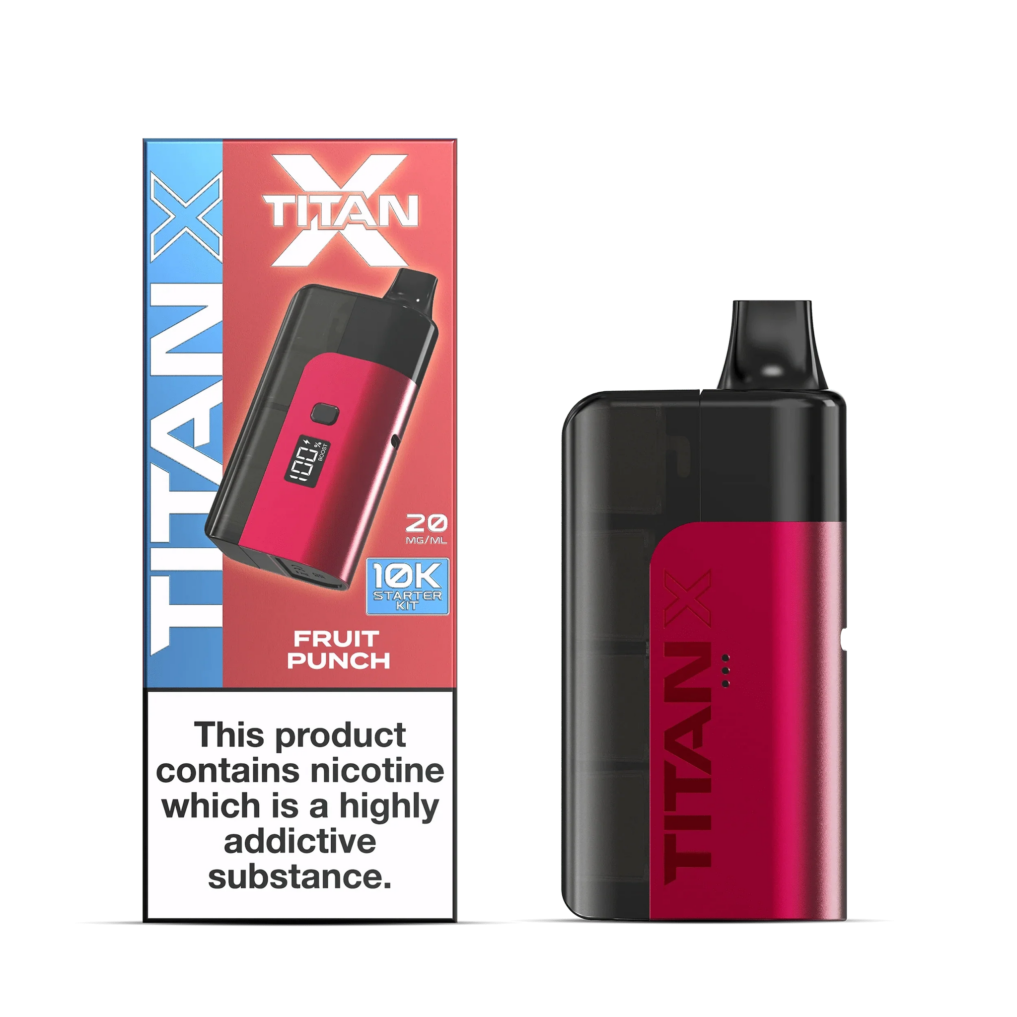 Titan X 10K Prefilled Pod Vape Kit