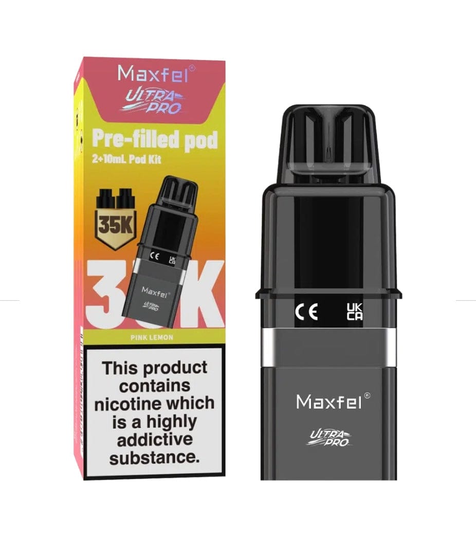 Maxfel Ultra Pro 35K Pods with Refill Container - New 2025