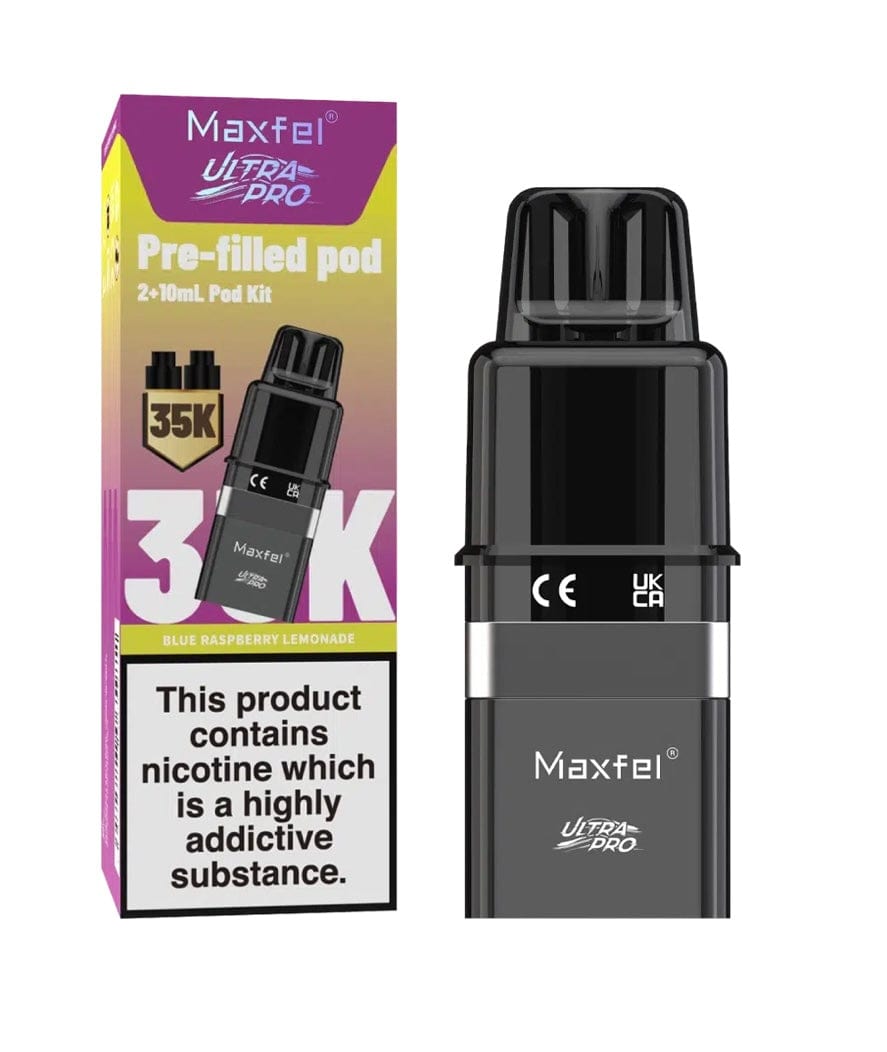Maxfel Ultra Pro 35K Pods with Refill Container - New 2025
