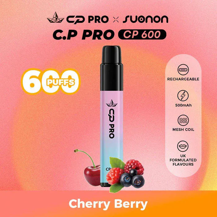 CP Pro CP600 Puffs Prefilled Pod Kit – 600 Puffs Rechargeable Vape Device