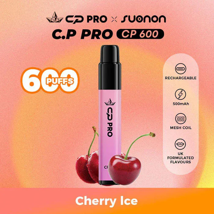 CP Pro CP600 Puffs Prefilled Pod Kit – 600 Puffs Rechargeable Vape Device