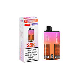 Crystal Prime Aura Bar Twist 25000 Puffs Disposable Vape
