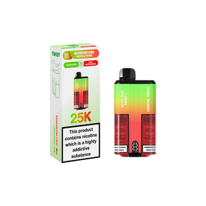 Crystal Prime Aura Bar Twist 25000 Puffs Disposable Vape
