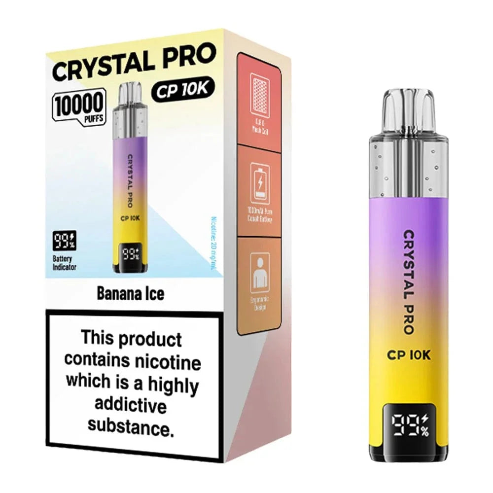 CrystalProCP10KPuffsVapeKitBananaIce
