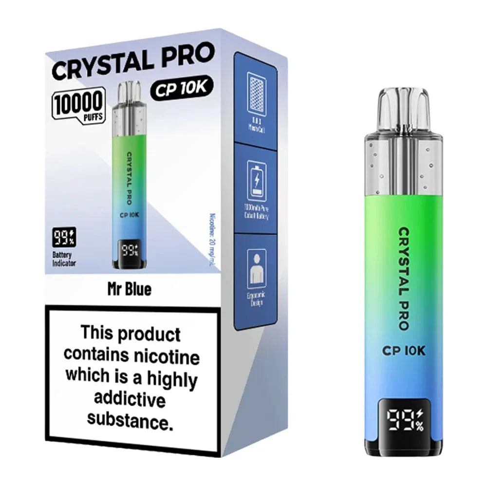 Crystal Pro CP 10K disposable vape UK
