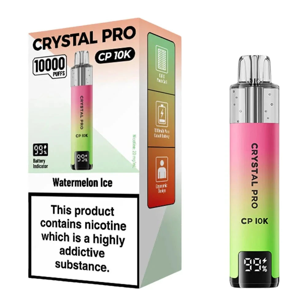 Crystal Pro CP 10K Puffs disposable vape by Suonon
