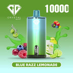 Blue Razz Lemonade vape with 10000 puffs by Crystal Galaxy