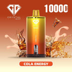 Cola energy flavoured Crystal Galaxy vape with 10,000 puffs
