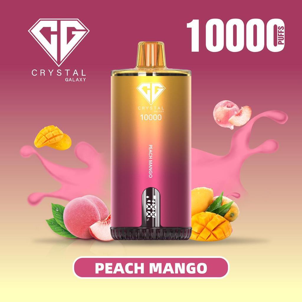Peach Mango Crystal Galaxy 10000 Puffs Vape