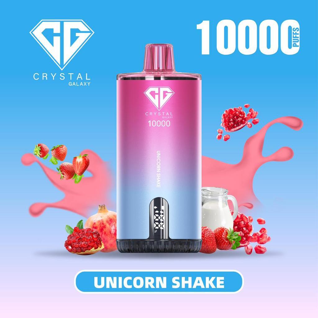 Unicorn Shake Crystal Galaxy 10000 Puffs Vape