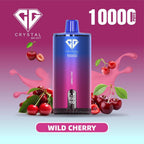 Wild cherry flavoured Crystal Galaxy vape with 10,000 puffs
