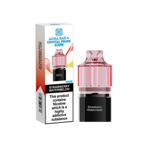 Crystal Prime Aura bar 10k Replacement Pods & Refill