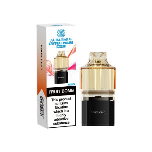 Crystal Prime Aura bar 10k Replacement Pods & Refill