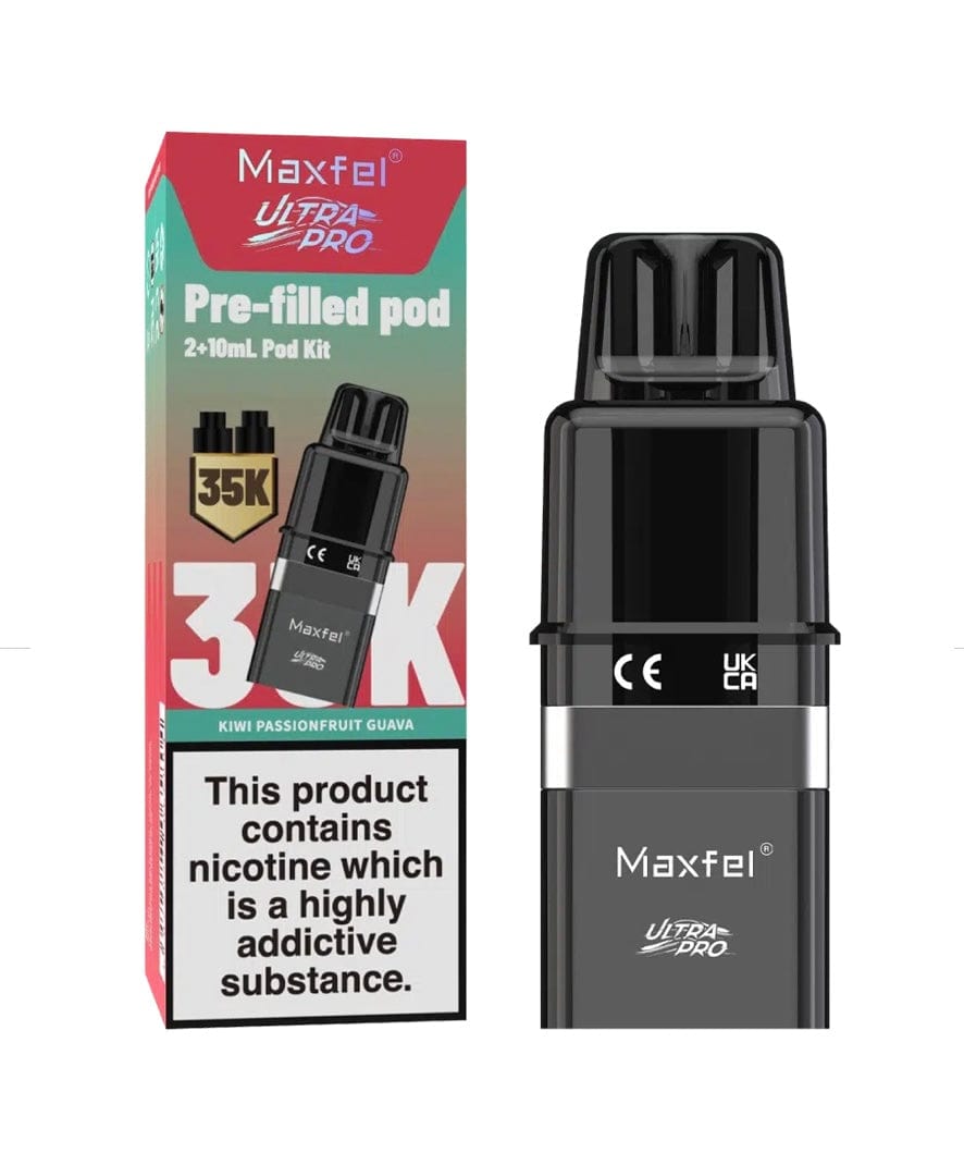 Maxfel Ultra Pro 35K Pods with Refill Container - New 2025
