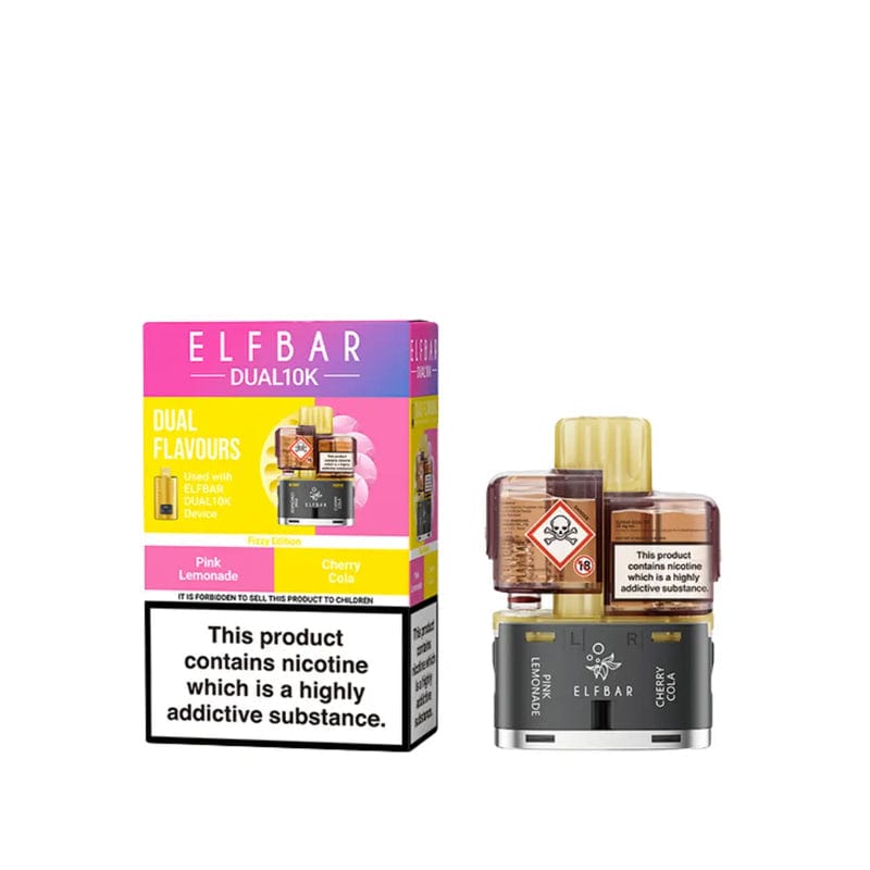 ElfBar Dual 10k Replacement Pods with Refill Container