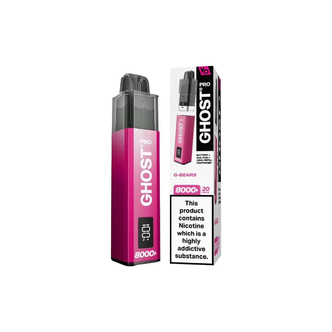 Vape Bars Ghost Pro 8000 puffs Prefilled Pod Kit