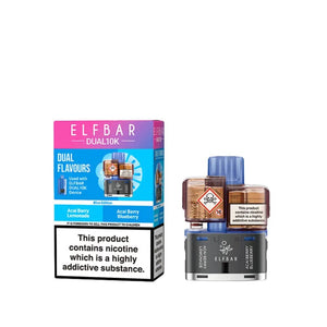ElfBar Dual 10k Replacement Pods with Refill Container
