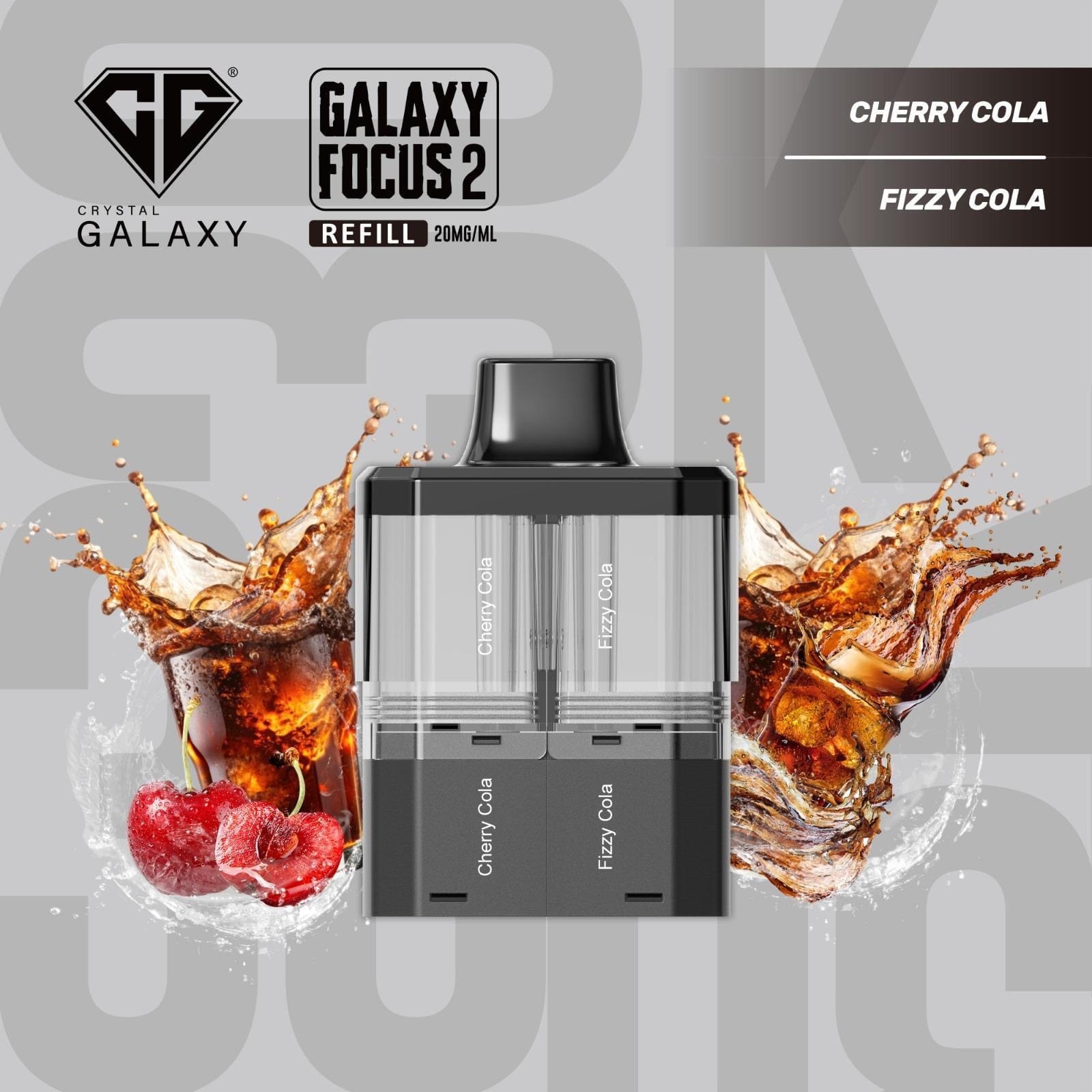 Crystal Galaxy Focus 2 30K Puffs Refill Pods