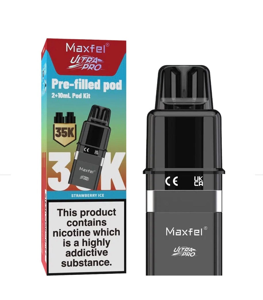 Maxfel Ultra Pro 35K Pods with Refill Container - New 2025