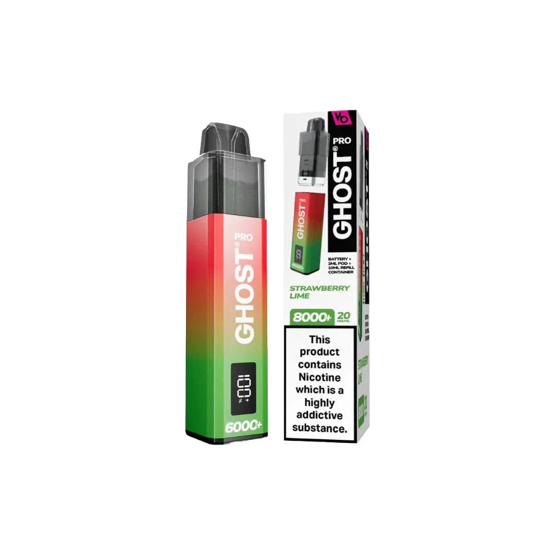 Vape Bars Ghost Pro 8000 puffs Prefilled Pod Kit