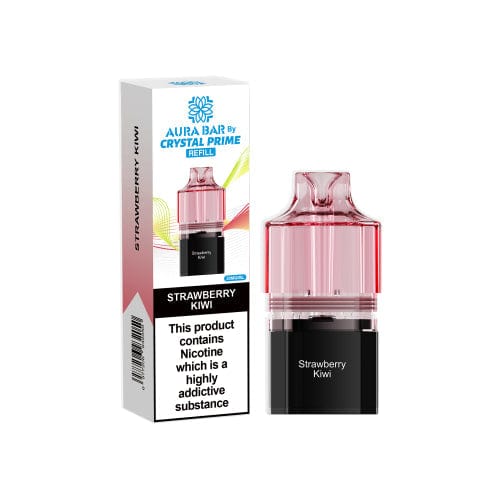 Crystal Prime Aura bar 10k Replacement Pods & Refill