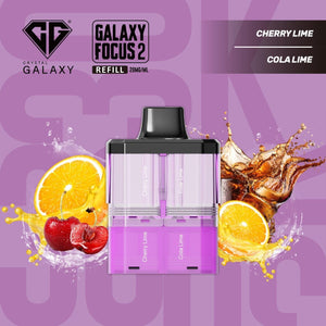 Crystal Galaxy Focus 2 30K Puffs Refill Pods - New 2025