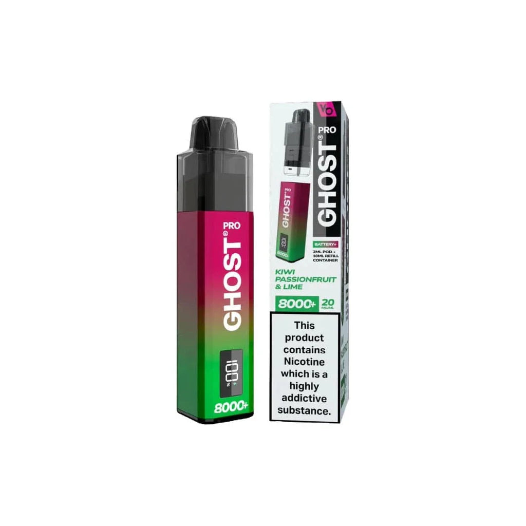 Vape Bars Ghost Pro 8000 puffs Prefilled Pod Kit