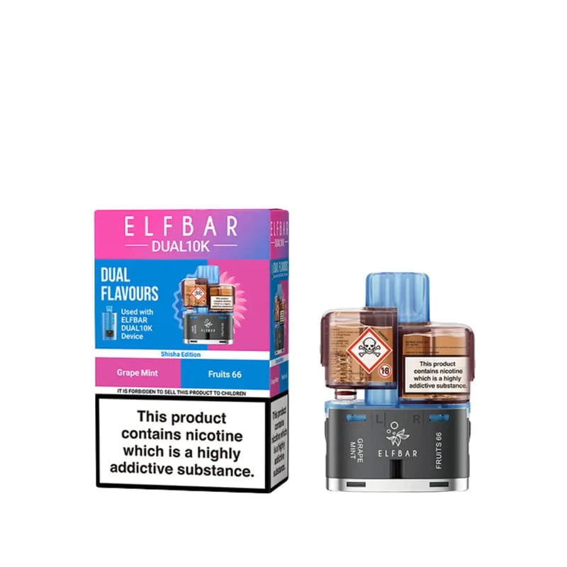 ElfBar Dual 10K pod system replacement pods UK